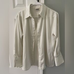 A New Day satin button up